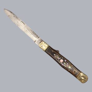 ENGLISH 1880S SHEFFIELD FOLDING KNIFE FOR MEXICAN MARKET