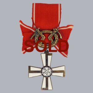 FINNISH WWII CROSS OF LIBERTY 2ND CLASS 1941 WITH SWORDS