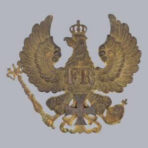 PRUSSIAN WWI PICKELHAUBE HELMET EAGLE WITH IRON CROSS
