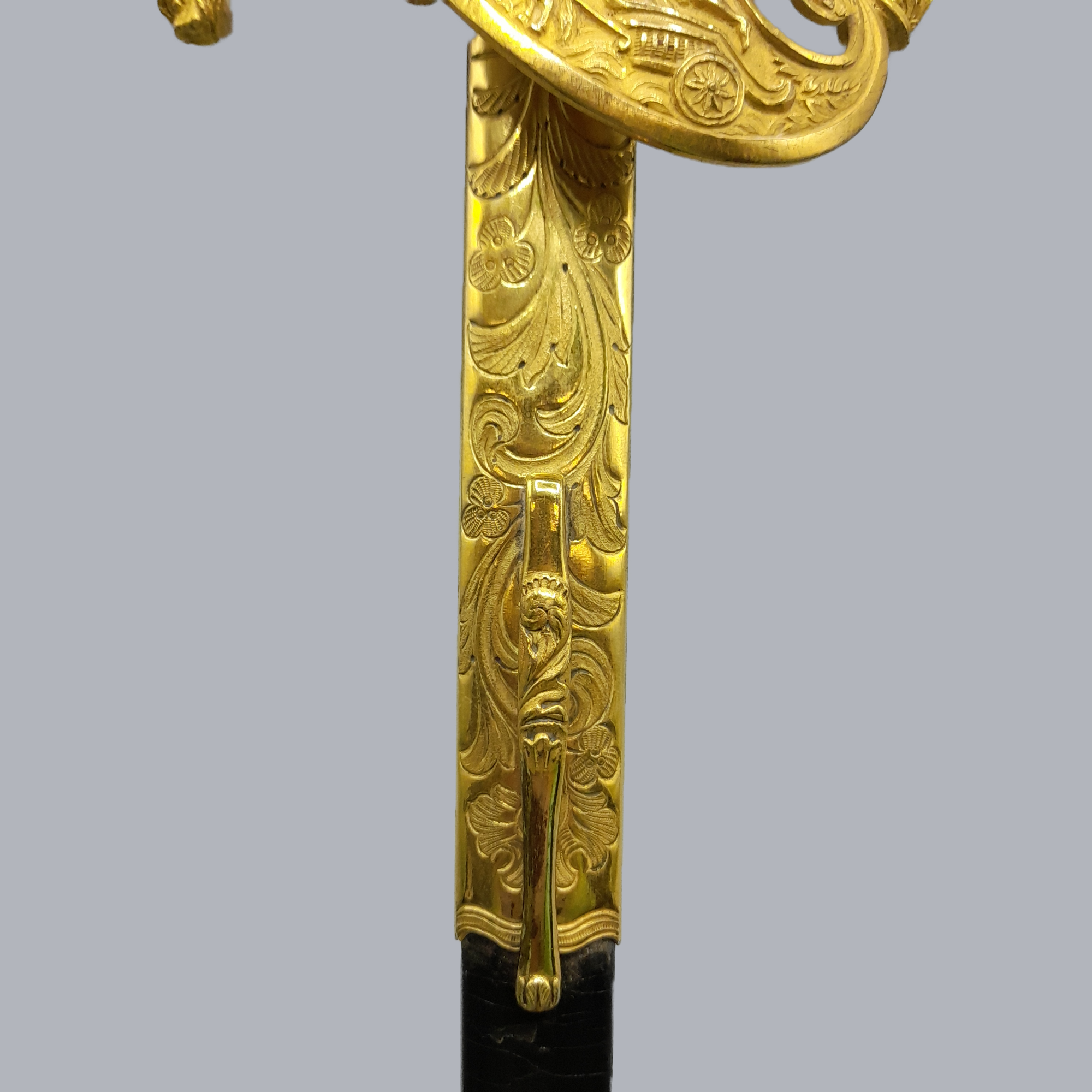 Antique Swedish Civil Official Sword 1800s 19th Century Blade