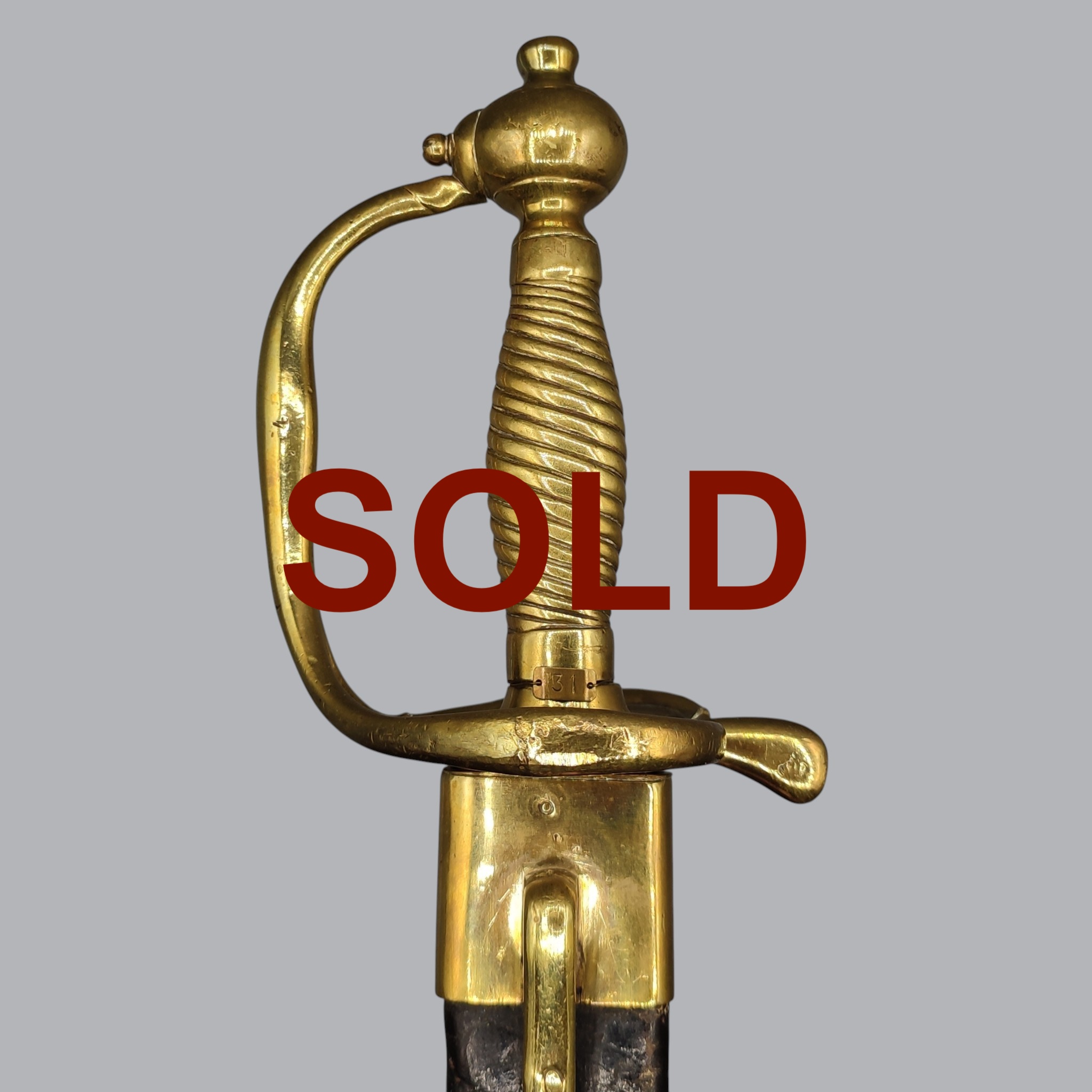 SWEDISH M/1748 INFANTRY HANGER