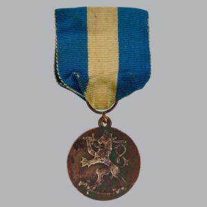 FINNISH WWII COMMEMORATIVE MEDAL OF THE SWEDISH VOLUNTEERS