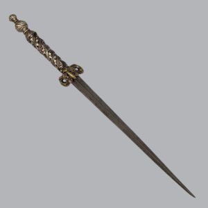 VENETIAN 1600s SILVER-HILTED DAGGER