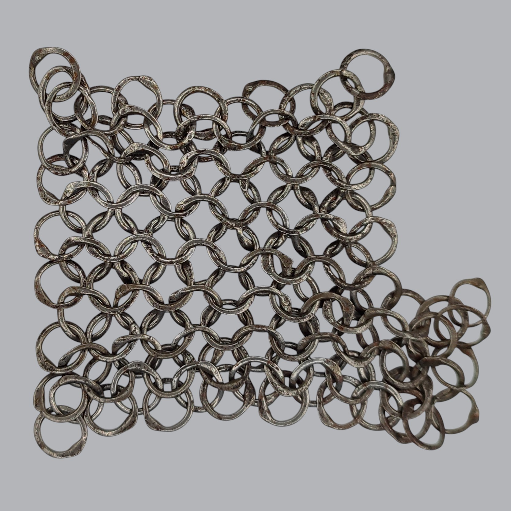 EUROPEAN 15TH CENTURY MAIL ARMOUR FRAGMENT