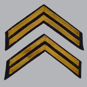 FINNISH M/1930 ARM PATCHES OF A NAVY 3RD CLASS PETTY OFFICER