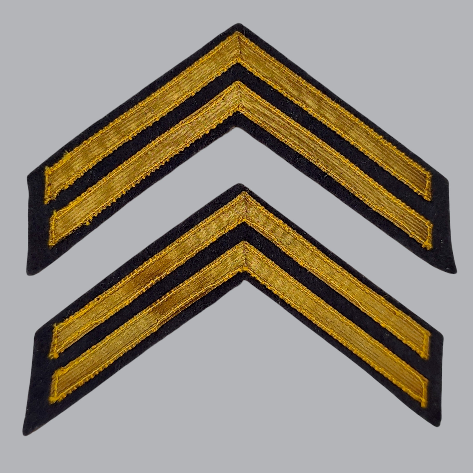 FINNISH M/1930 ARM PATCHES OF A NAVY 3RD CLASS PETTY OFFICER