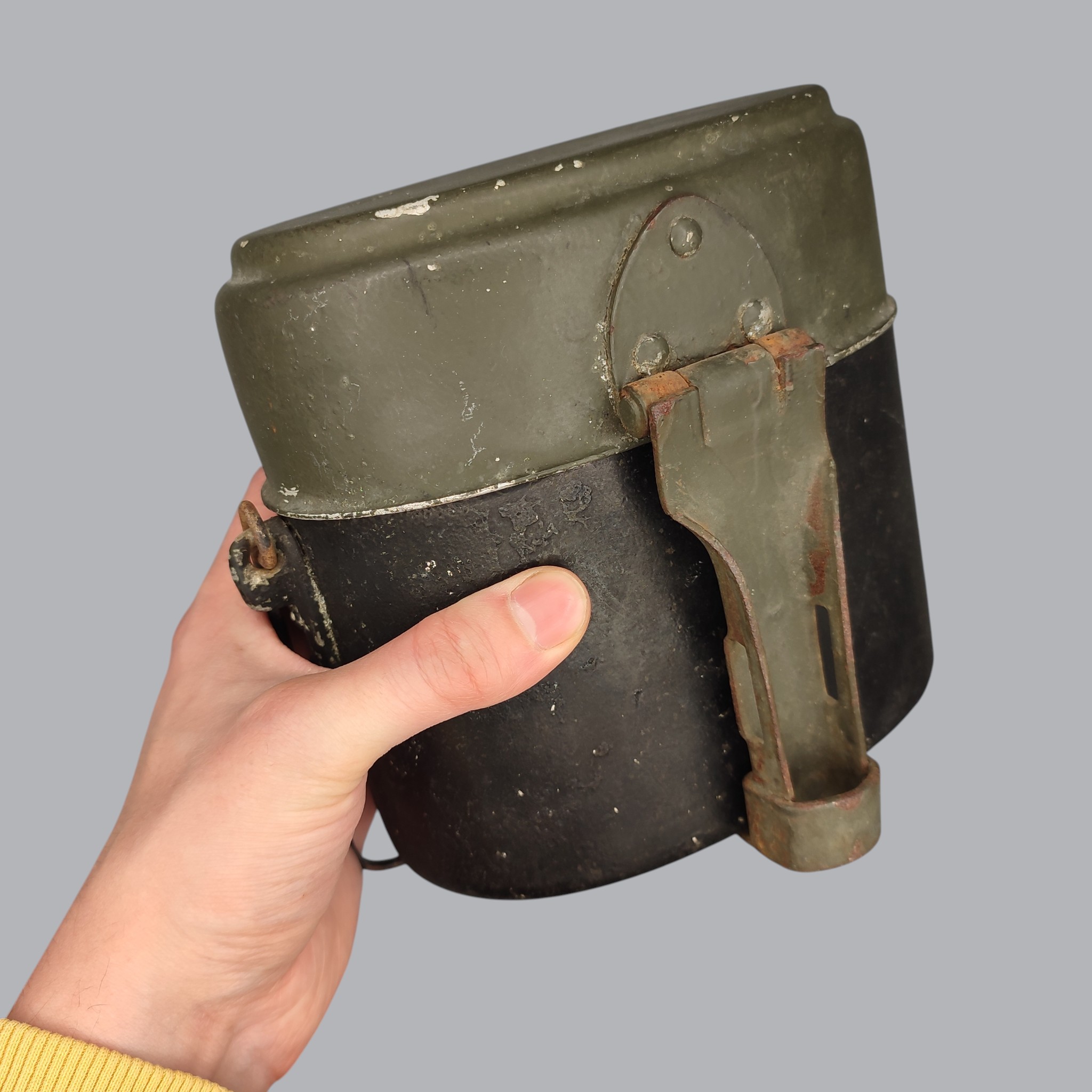 FINNISH M/1928 ALUMINUM MESS KIT DATED 1940