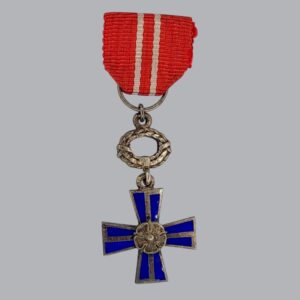 FINNISH WWII MINIATURE CROSS OF LIBERTY 4TH CLASS