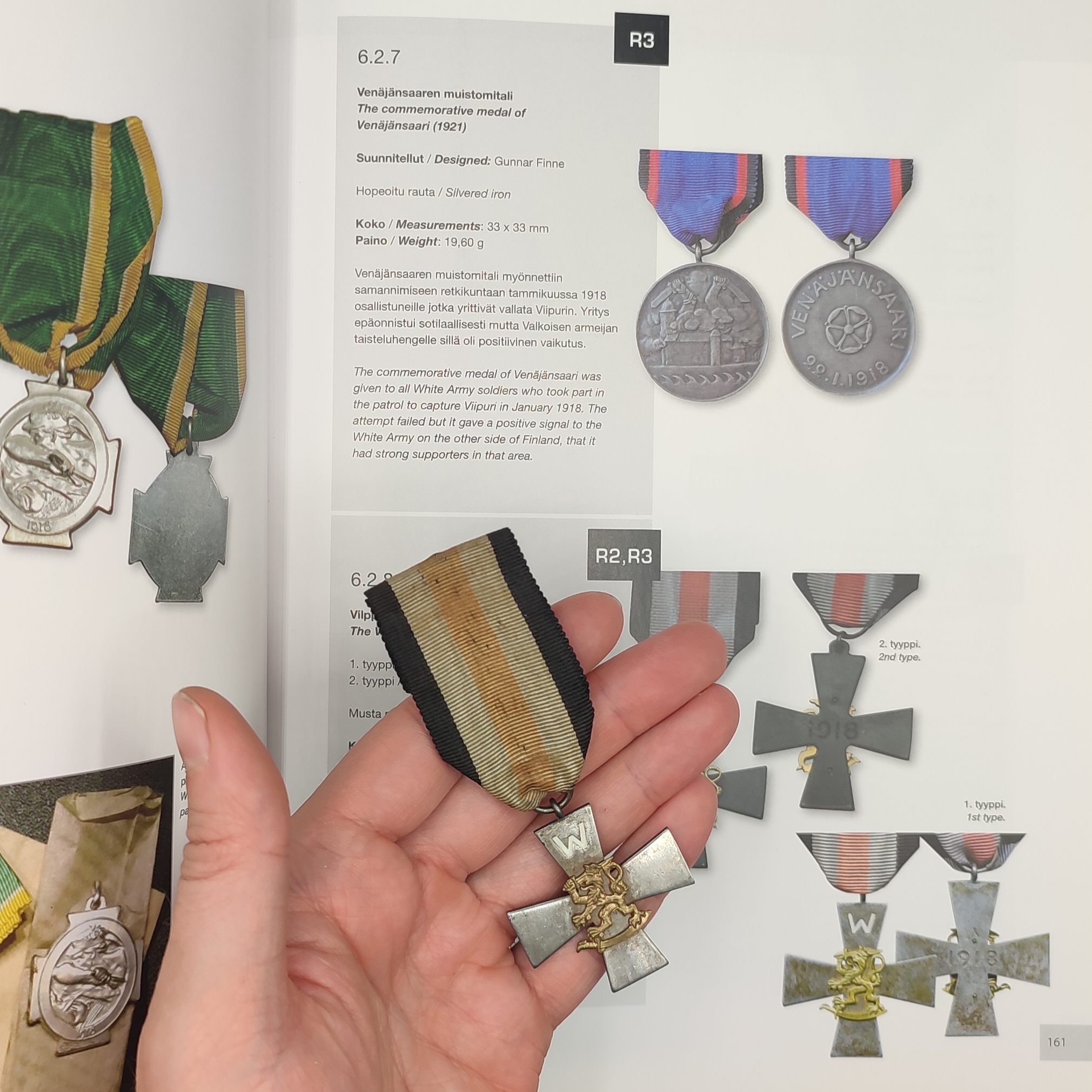 FINNISH WWI COMMEMORATIVE CROSS OF THE VILPPULA FRONTLINE