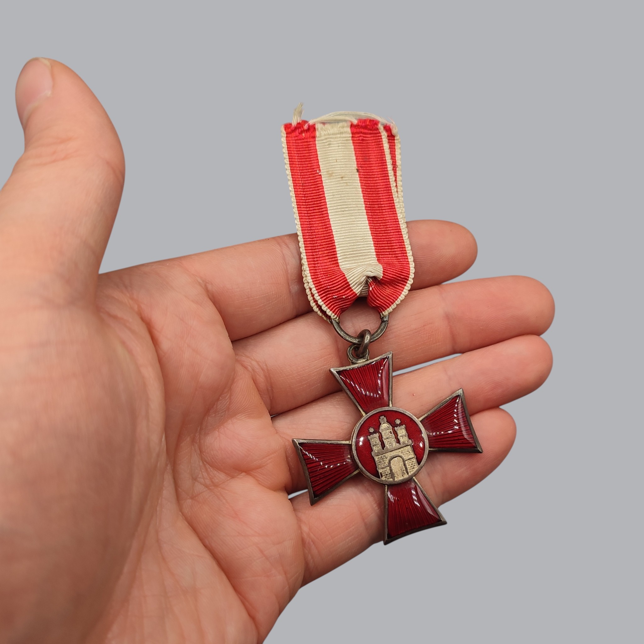 GERMAN WWI HANSEATIC CROSS (HANSEATENKREUZ)