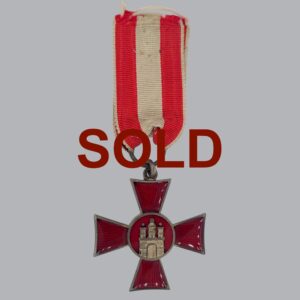 GERMAN WWI HANSEATIC CROSS (HANSEATENKREUZ)