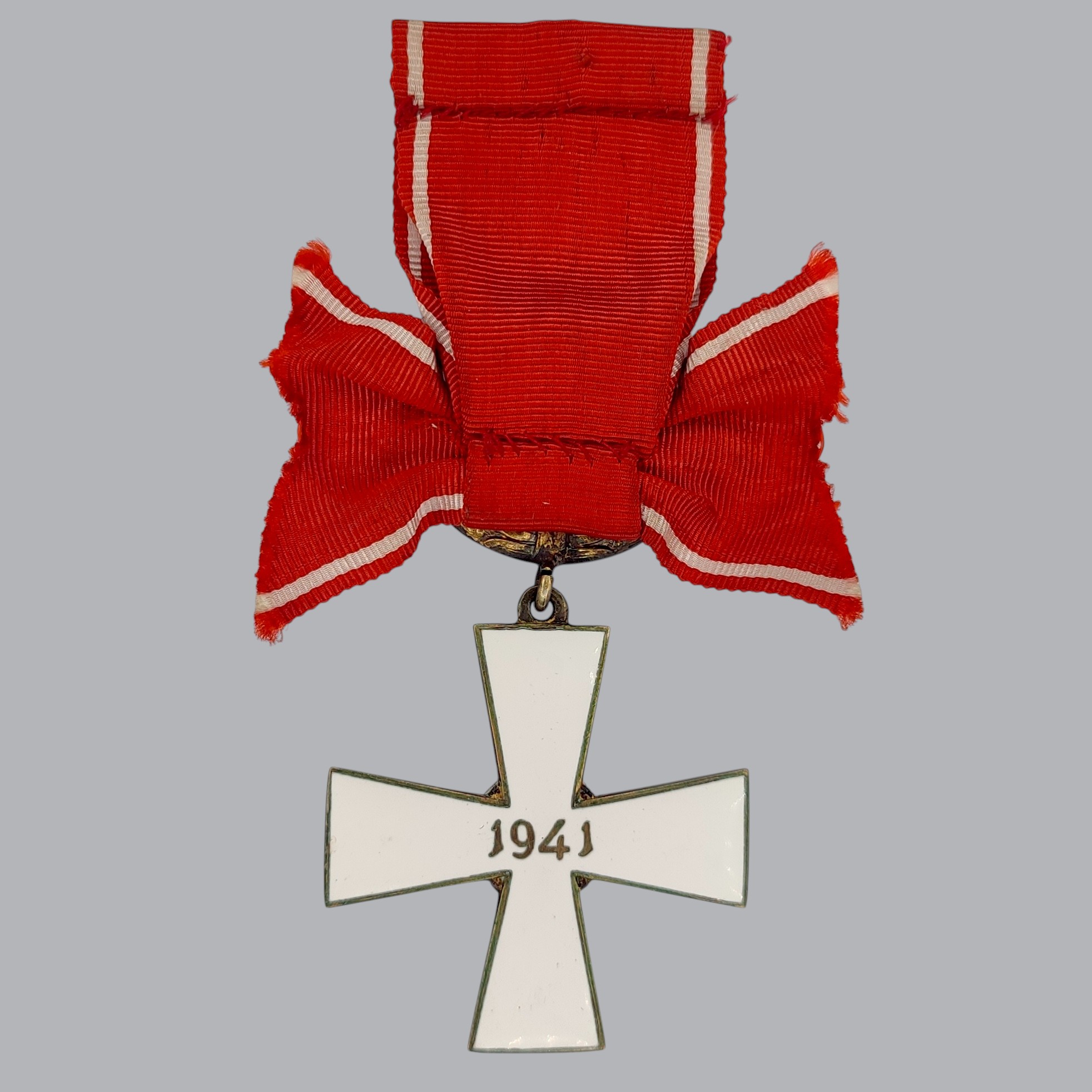 FINNISH WWII CROSS OF LIBERTY 2ND CLASS 1941 WITH SWORDS