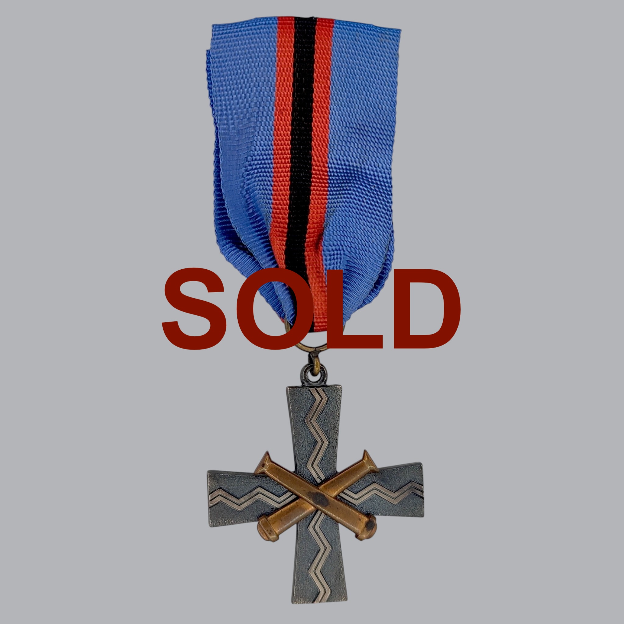 FINNISH WWII COMMEMORATIVE CROSS OF THE COASTAL DEFENCE