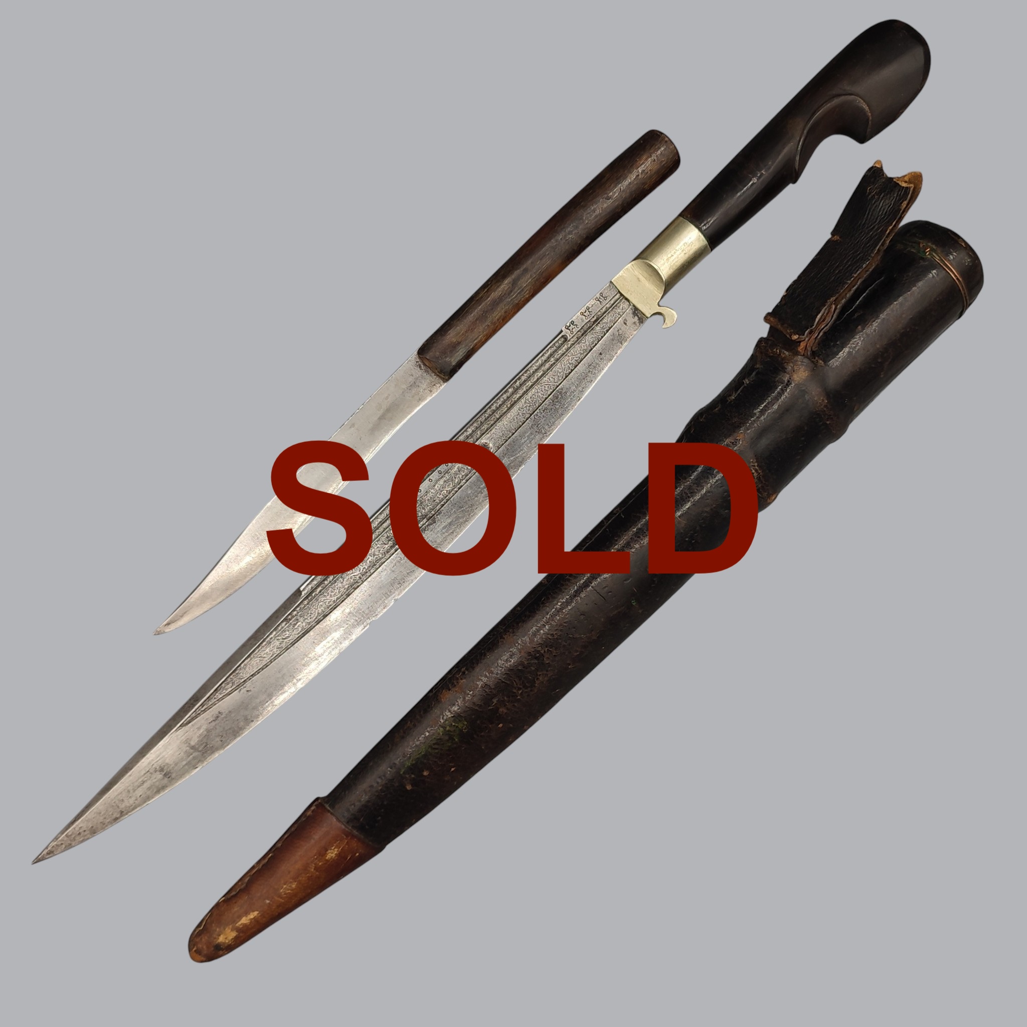 BALKAN OTTOMAN BICHAQ DOUBLE KNIFE
